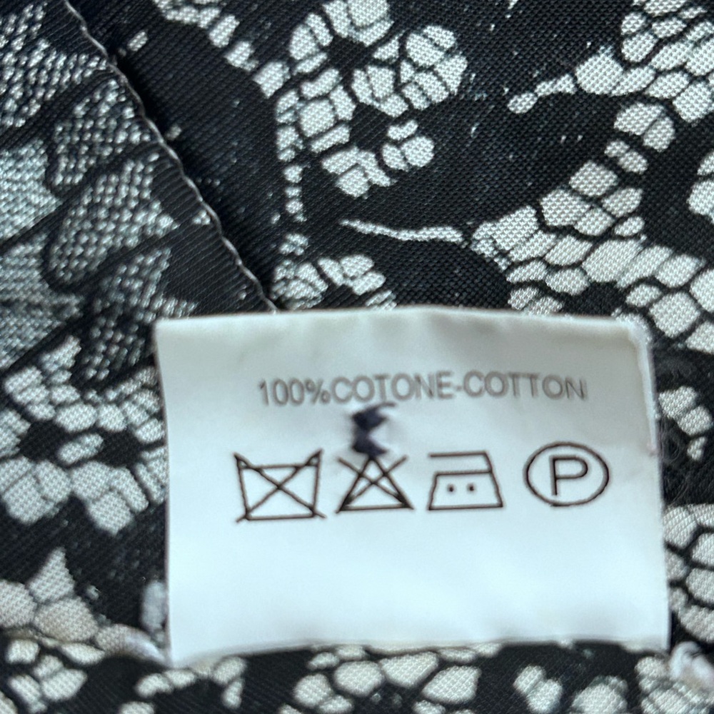 Vintage PAUL SMITH Pink label Denim Jacket Corduroy Collar Quilt Lining Size 42 - Picture 9 of 13